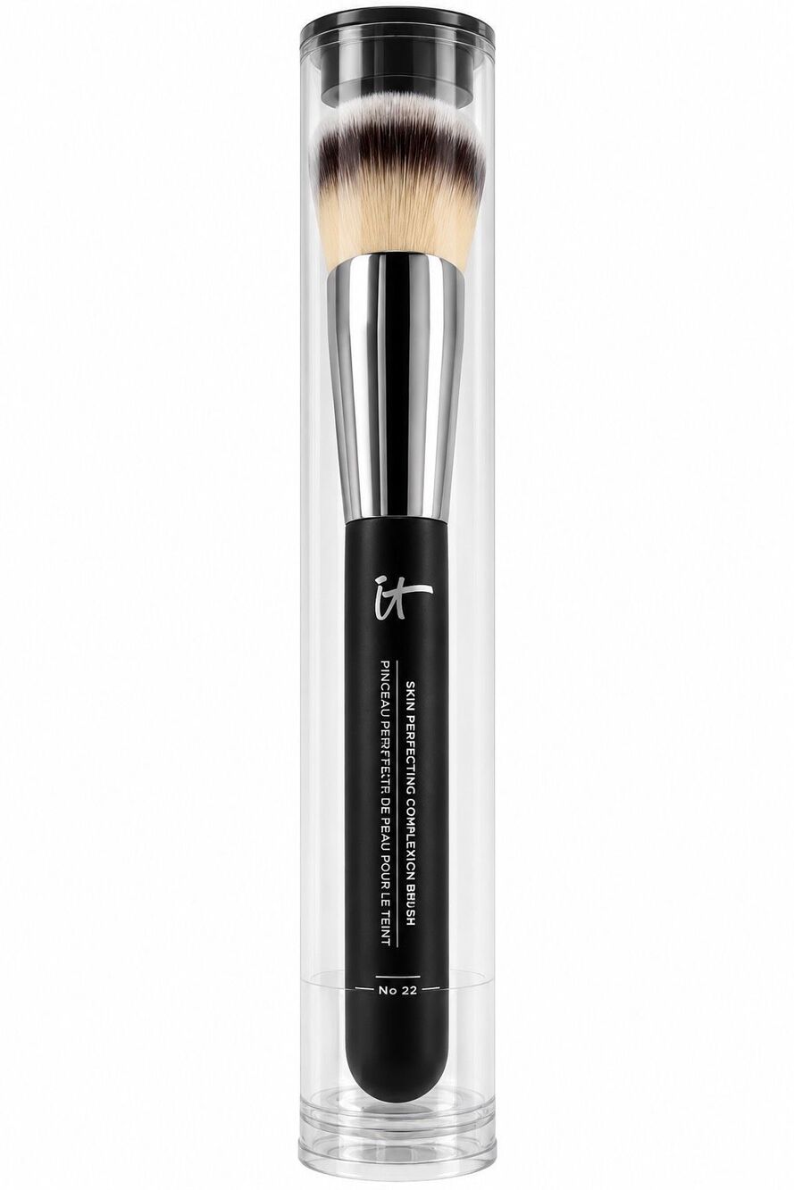 IT Cosmetics Heavenly Luxe Skin-Perfecting Complexion Brush No. 22 New Sealed